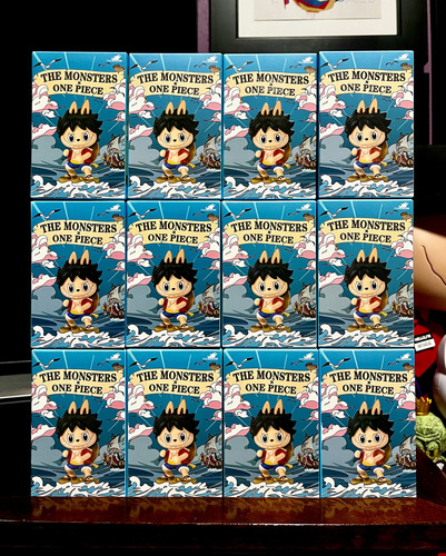 Labubu The Monster X One Piece Colección 12 Piezas Pop Mart