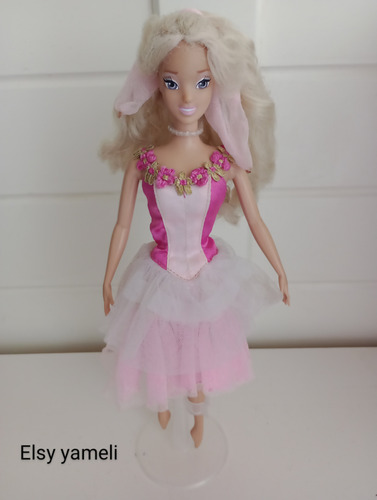 Barbie Princesa Aurora De La Bella Durmiente Bailarina (Usado)