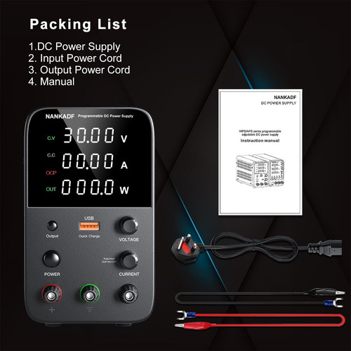 Dc Power Supply Variable, Bench Power Supply With Encoder Aa