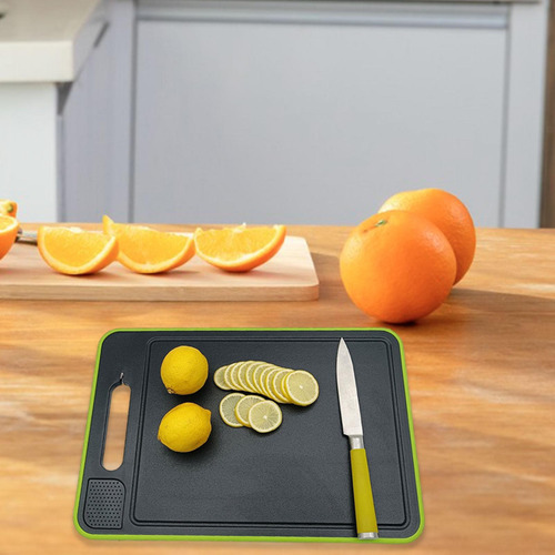 Tabla De Cortar De Bambú Para Cocina Y Hogar Negro