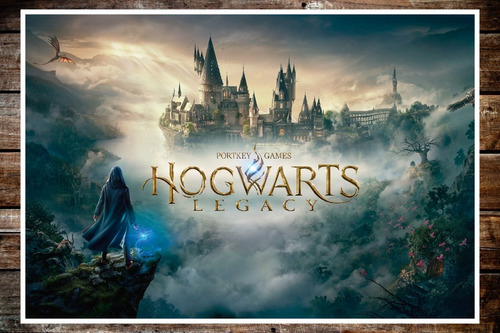 Poster Juego Hogwarts Legacy Harry Potter  47x32cm 200grms