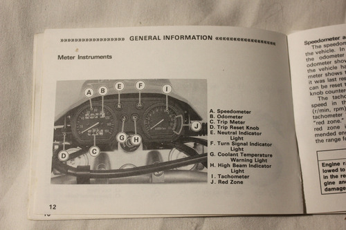Kawasaki Klx 250 1992 Manual Del Propietario (Usado)