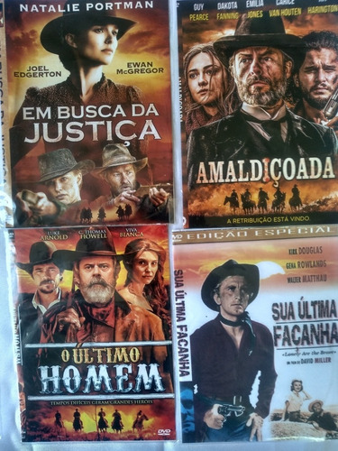 Coleção De Filmes Antigos De Faroeste Em Dvds