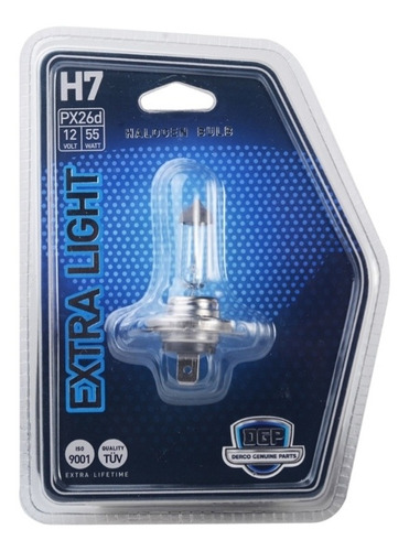 Ampolleta H7 Extra Light 55w 12v Dgp