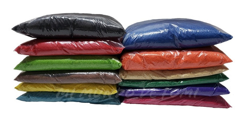 Aserrin De Colores Ofrendas Y Trabajos Escolares. 10 Bolsas 