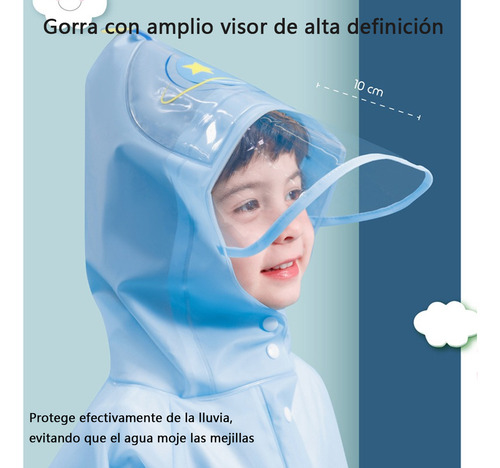 Chubasquero Transpirable Impermeable Con Dibujos Para Niños