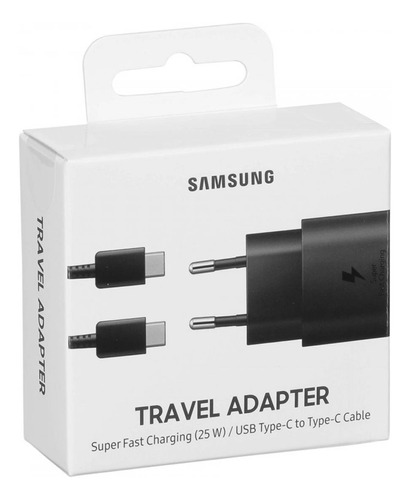 Samsung Cargador Original  25w + Cable Tipo C