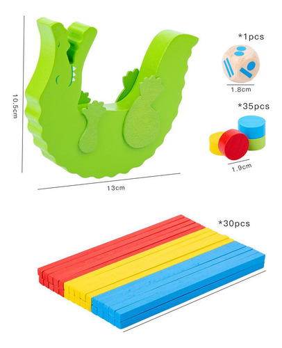 Juegos De Mesa Balance Block, Juguetes De Madera, Educativos