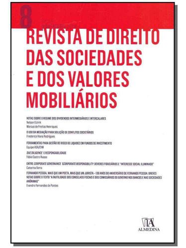 Rev. Dto  Soc. Valores Mobiliarios N 8-01ed/18