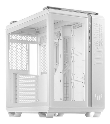Gabinete Asus Tuf Gaming Gt502 Atx Cristal Templado Blanco