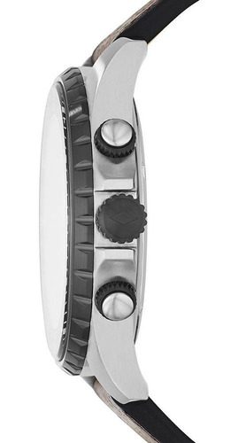 Relógio Masculino Fossil Fs5674/0kn 48mm Couro Marrom