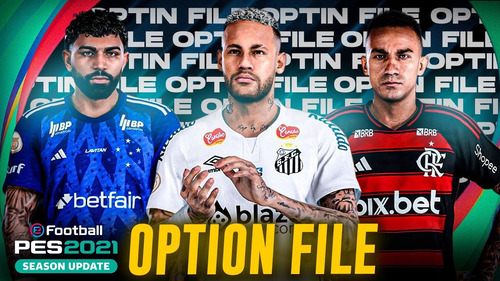 Option File Maio 2025 Pendrive Para Pes 2020/2021 Ps4 E Ps5 Pes 2021