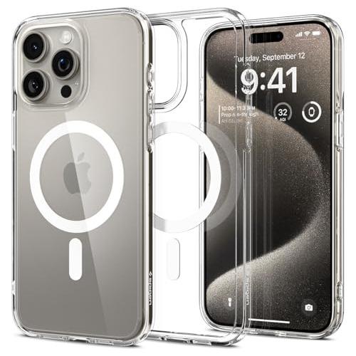 Funda Case Para iPhone 15 Pro Max Magsafe Transparente