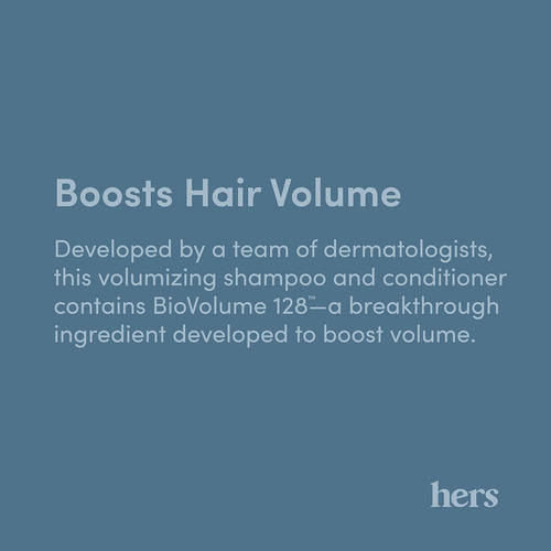 Shampoo E Condicionador De Volume Total Hers - Shampoo E Con