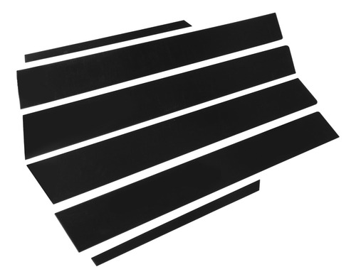 B Pillar Cover Trim, 6 Peças, Poste De Moldagem De Janela, P