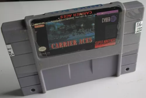 Carrier Aces (guerra Avião) Super Nintendo Paralela Usada