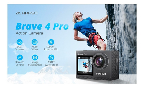 Imagen 7 de 8 de Cámara De Acción Akaso Brave 4 Pro