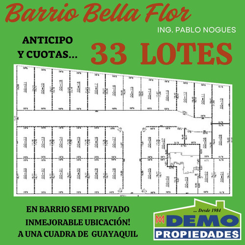 Venta Terreno En Pablo Nogues