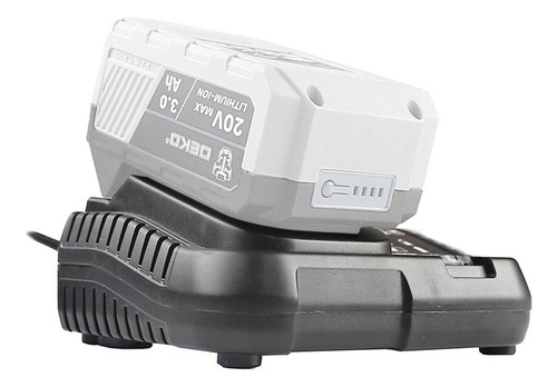 Carregador Rápido Baterias Fast Charger 20v 2.4a Bivolt Deko