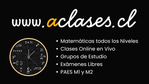 Clases Particulares Matemáticas Paes Algebra Calculo