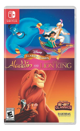 Disney Aladino Y El Rey León - Nintendo Switch