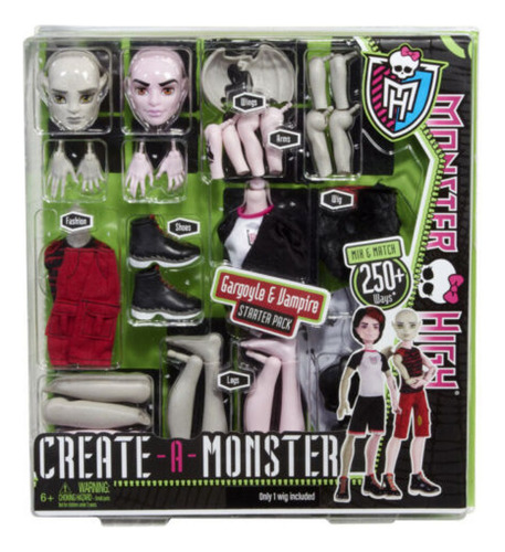 Monster High Crie Seu Monstro Gárgula E Vampiro 2011 Lacrada