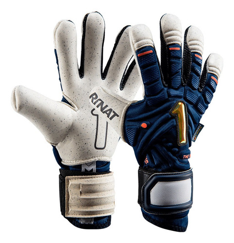 Imagen 1 de 7 de Guante De Portero Rinat The Boss Pro Azul Marino