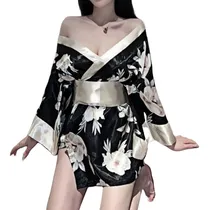 Comprar Seducción Sexy Kimono Cosplay Lencería Erótica Uniformes Jap