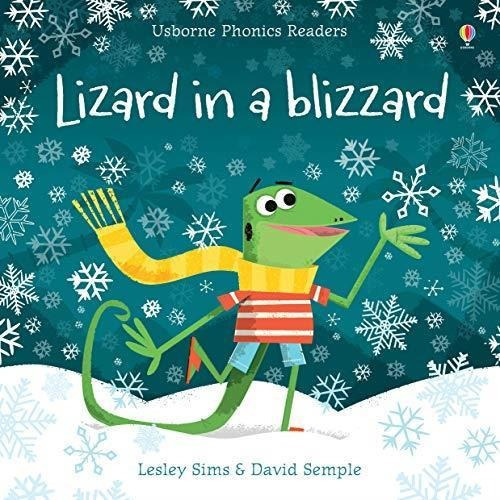 Lizard In A Blizzard - Usborne Phonics Readers, De Sims,lesley & Semple,davi. Editorial Usborne En Inglés