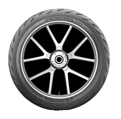 Imagen 3 de 9 de Caucho Para Moto Michelin 120/70 Zr 18 (59w) Road 5 Gt F Tl
