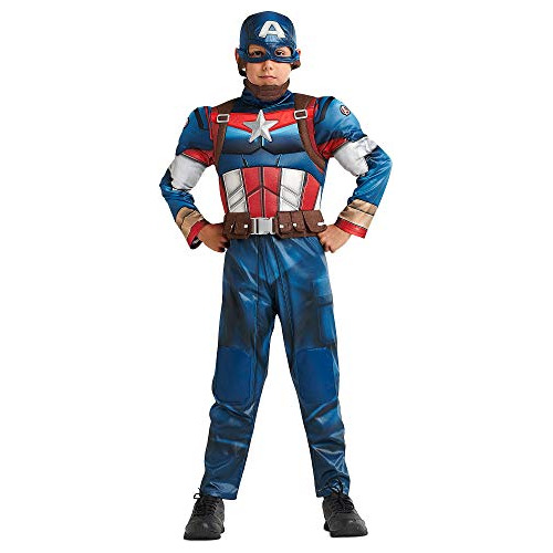 Disfraz De Capitán América Niños