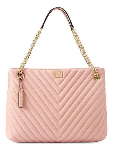 Cartera Satchel Victoria's Secret Victoria's Secret Color Rosa