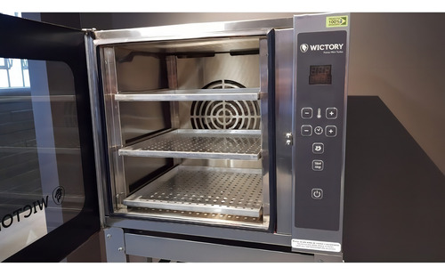 Forno Elétrico Mini Sem Vapor 3 Esteiras Convector Wictory 110v
