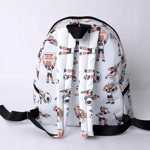 Imagem 2 de 3 de Mochila M Branca Oficial Gabigolzinho