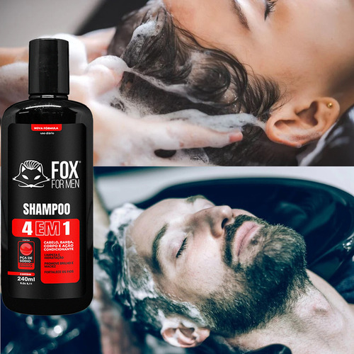 Shampoo 4x1 Hidratante Xampu Shampu Champu Shampoo Xampoo
