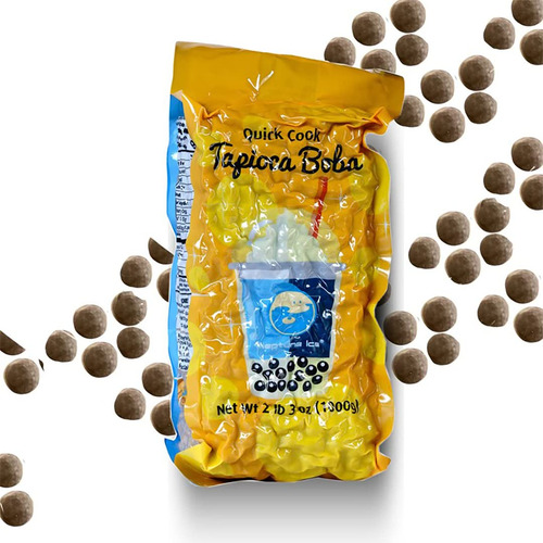 Bolas Boba De Tapioca Sabor Azúcar Morena 1 Kg Para Té