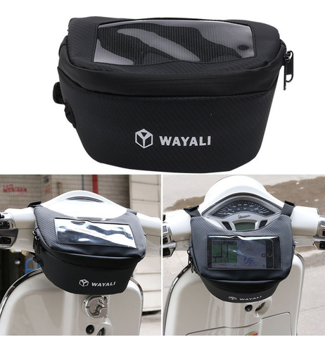 C Bolsa De Almacenamiento Delantera Para Scooter Italika