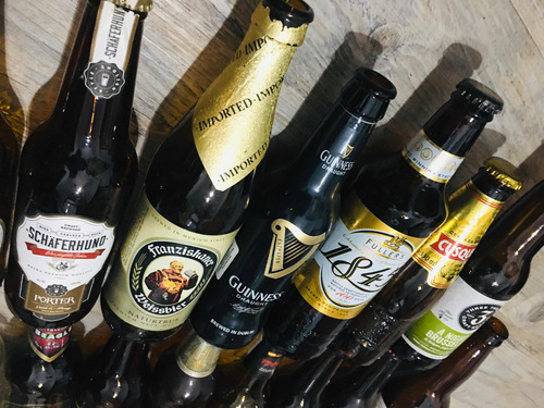 Lote 16 Botellas Cerveza Coleccionables (Usado)