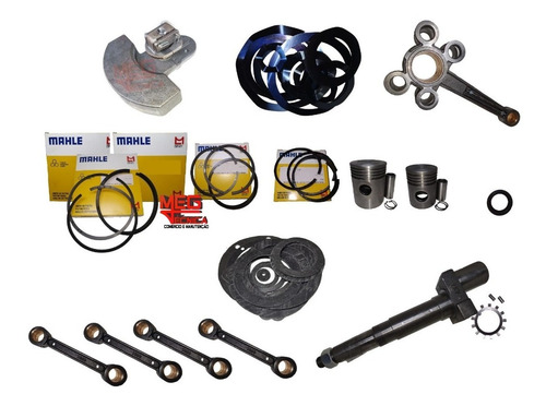 Kit Peças Reposição Compressor W900/chiaperini/schulz 60 Pés