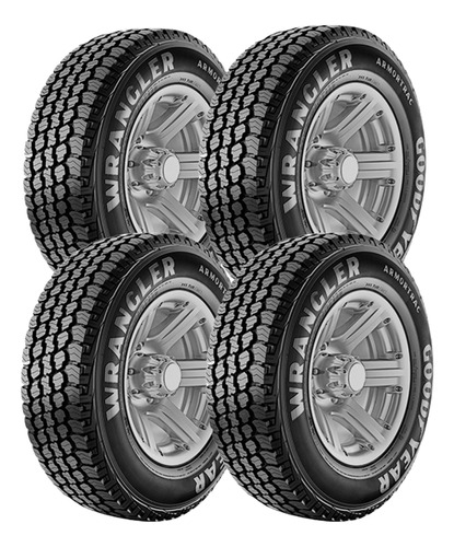 Cubierta Goodyear 235/75/15 Wrangler Armortrac  X4 Colocadas