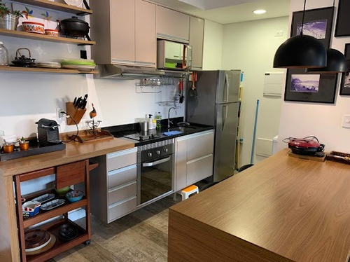Imagem 9 de 12 de Apartamento Com 1 Dormitório Para Alugar, 50 M² - Gonzaga - Santos/sp - Ap10825