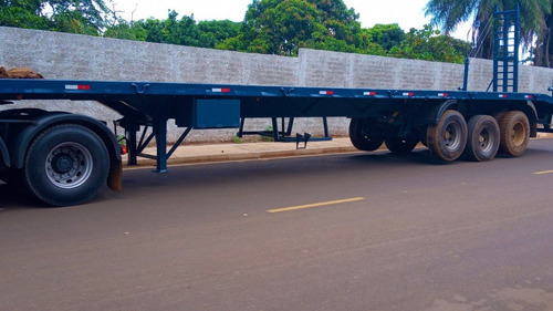 Imagem 5 de 10 de Prancha Carreta Semi Reboque Agricola Com Suspensores Novos