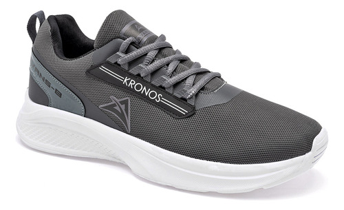 Tenis Hombre Avans-b 068 Gris Negro 129-324