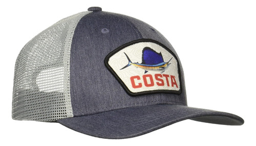 Costa Del Mar Gorra De Camionero Unisex Para Adulto, Azul Ma