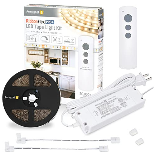 Kit De Luz De Tira De Led Ribbonflex Pro+ 12v 3000k, Lu...