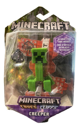 Minecraft  Mattel Mojang Creeper Construye Un Bloque Detalle