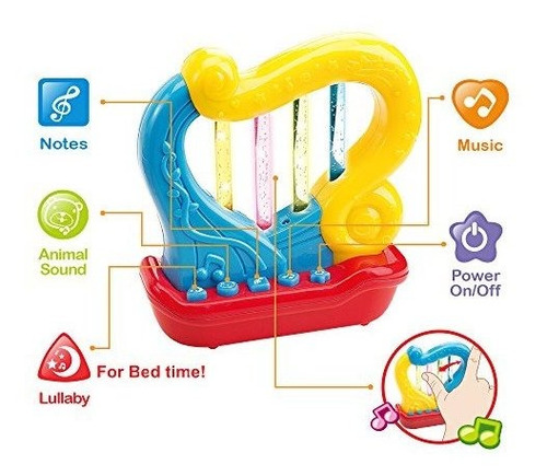 Imagen 6 de 6 de Weofferwhatyouwant Instrumento Musical Portátil De Primer Ta