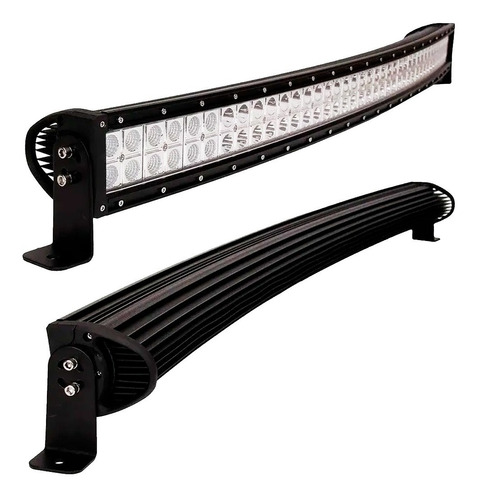 Barra Curva Auxiliar 60 Leds 80cm 180w 4x4 Utv Con Soporte