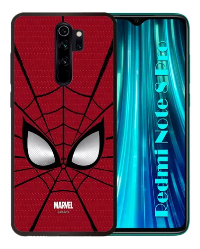Funda Xiaomi Redmi Note 8 Pro Spiderman Marvel Tpu/pm