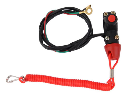 Motor De La Motocicleta Interruptor De Cuerda De Seguridad